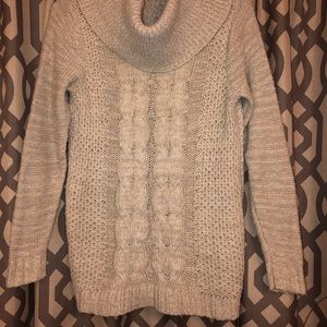 ELLE Cowl Neck Sweater